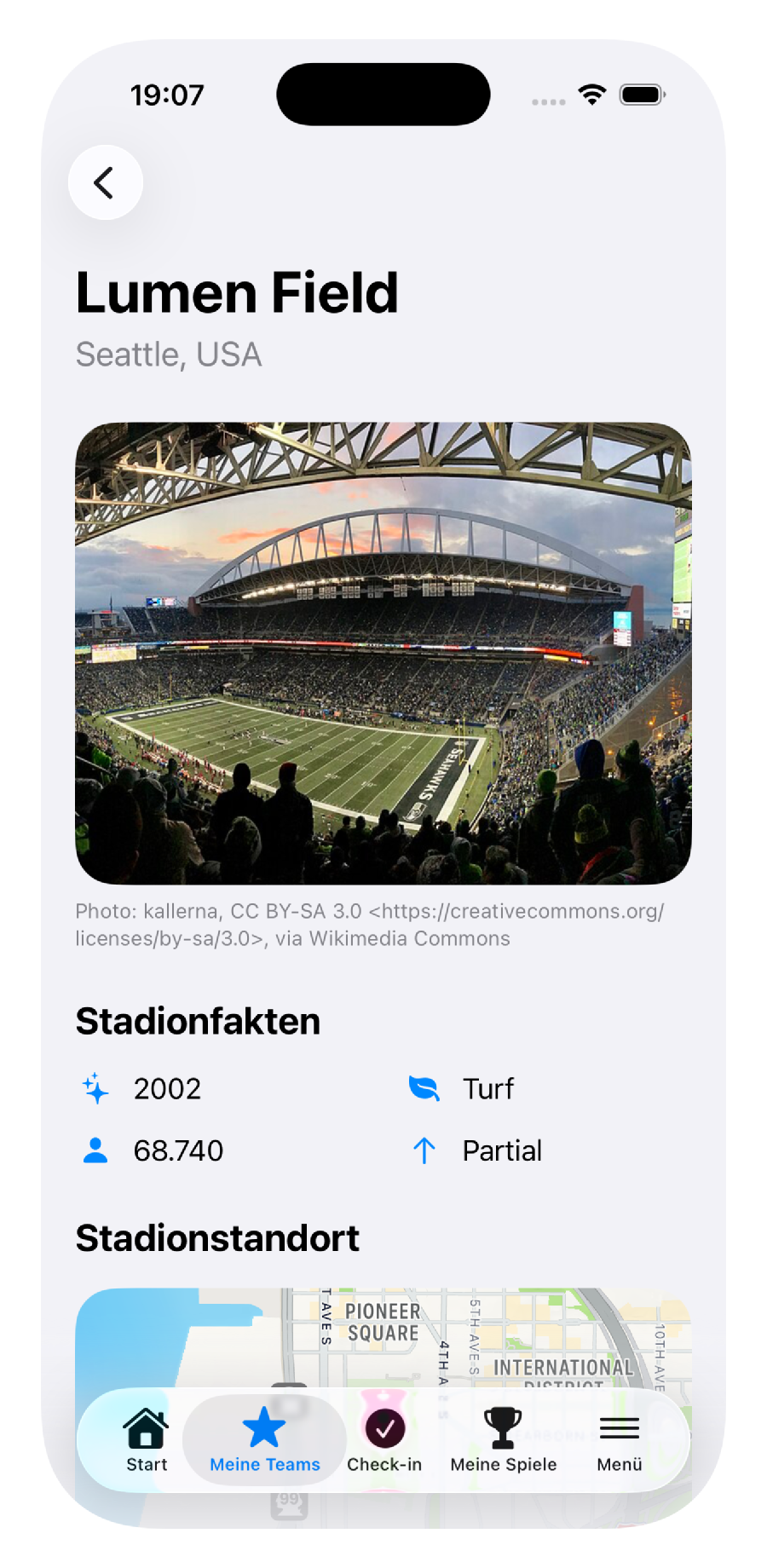 Touchdown Tracker App-Vorschau 3